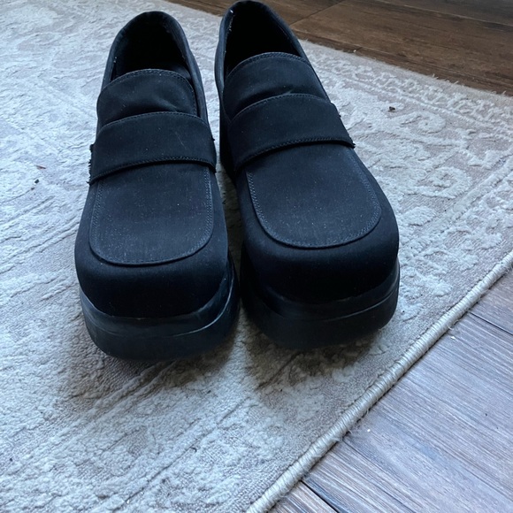 Steve Madden Vintage 90’s Black Platform Sugar Loafers - Picture 4 of 7